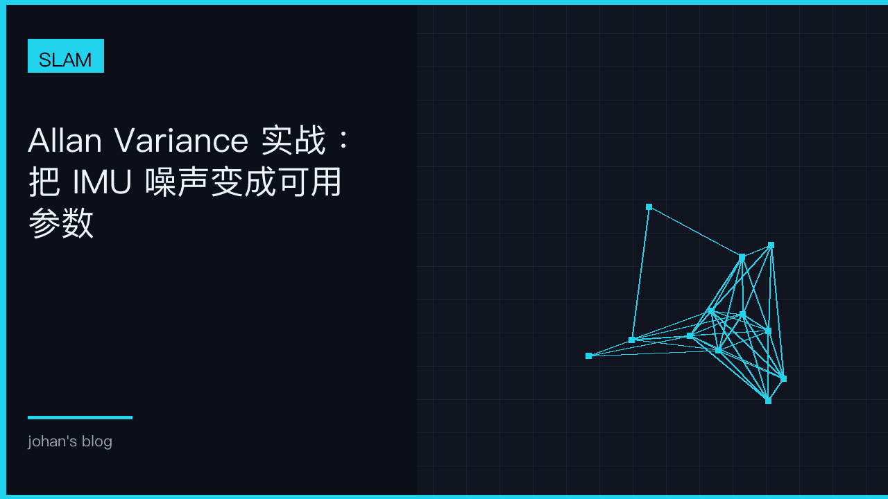 Allan 方差：IMU 噪声填参实战