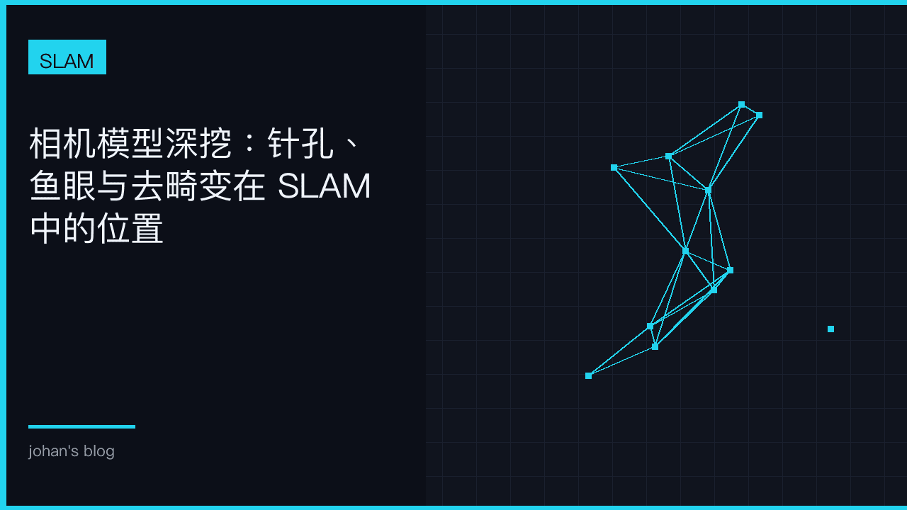 相机模型：投影、畸变与 SLAM 连锁