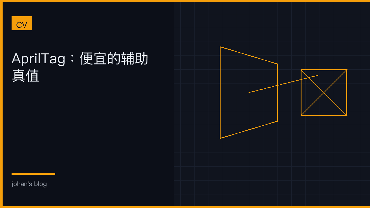 AprilTag：便宜的辅助真值