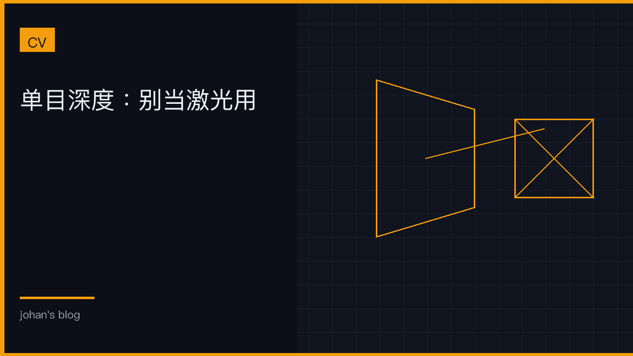 单目深度：别当激光用