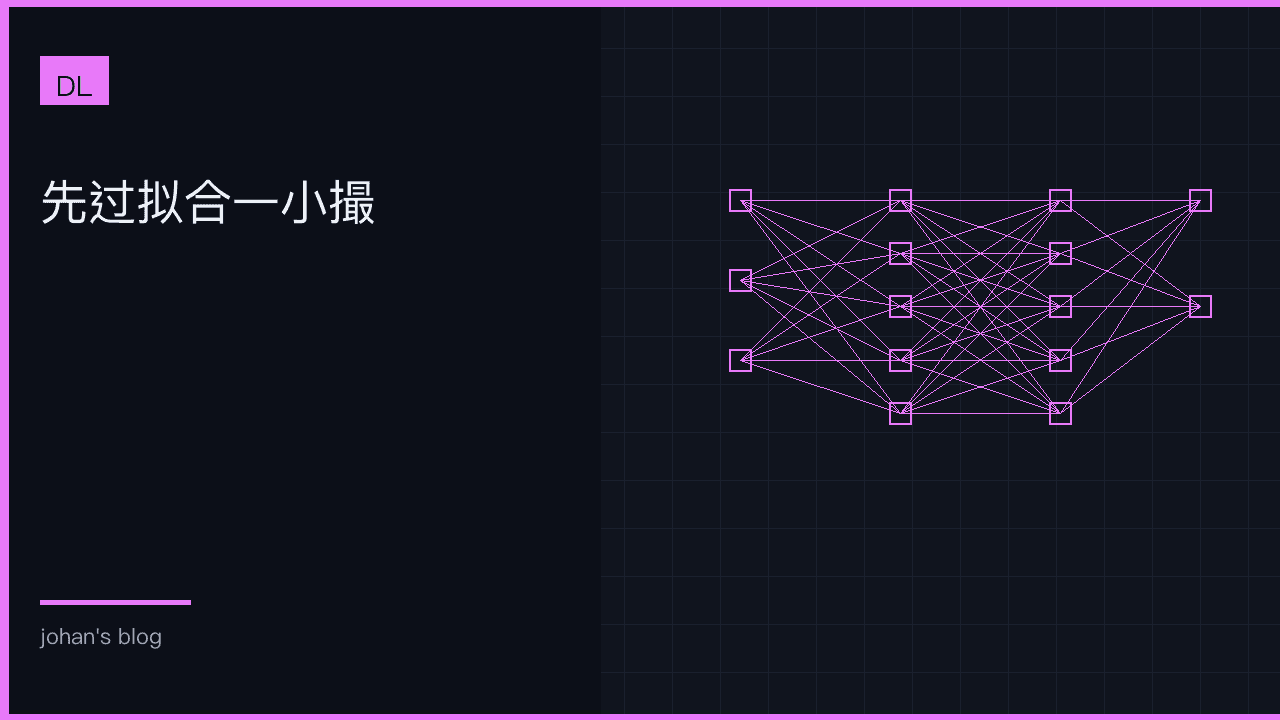 先过拟合一小撮