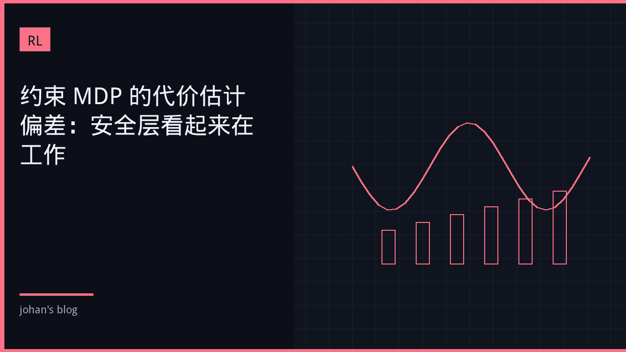 约束 MDP 的代价估计偏差：安全层看起来在工作