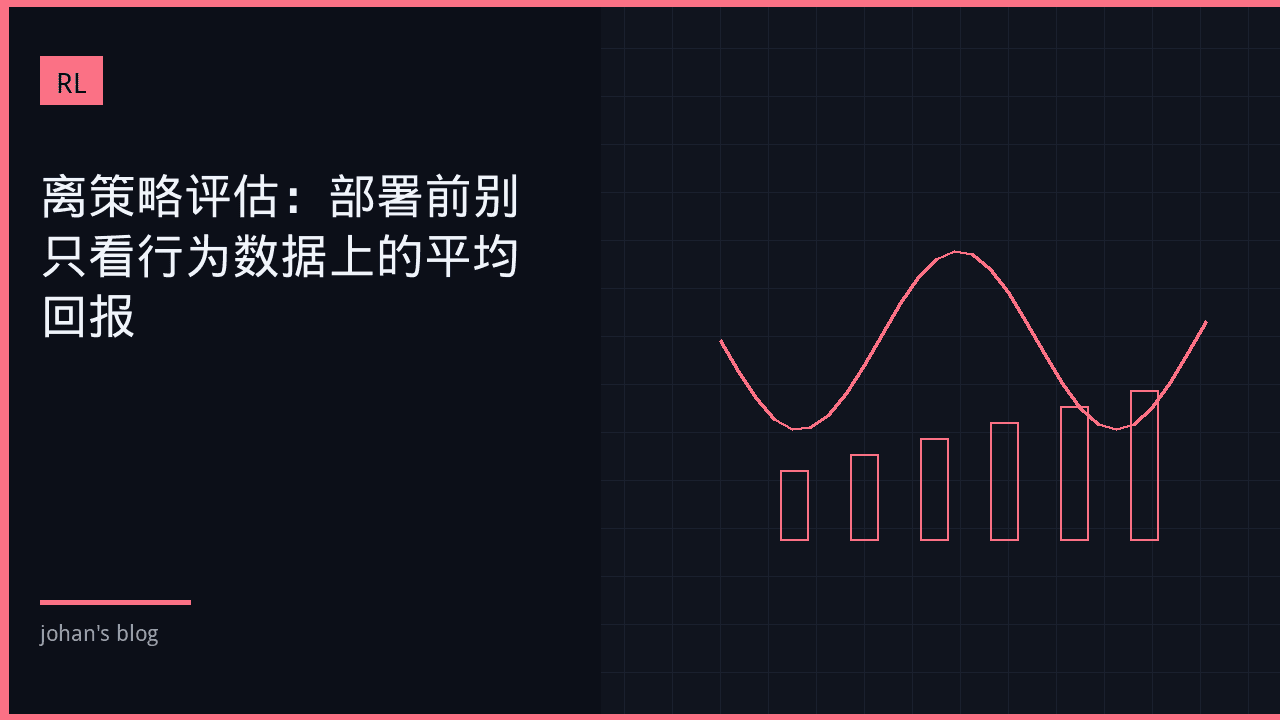 离策略评估：部署前别只看行为数据上的平均回报