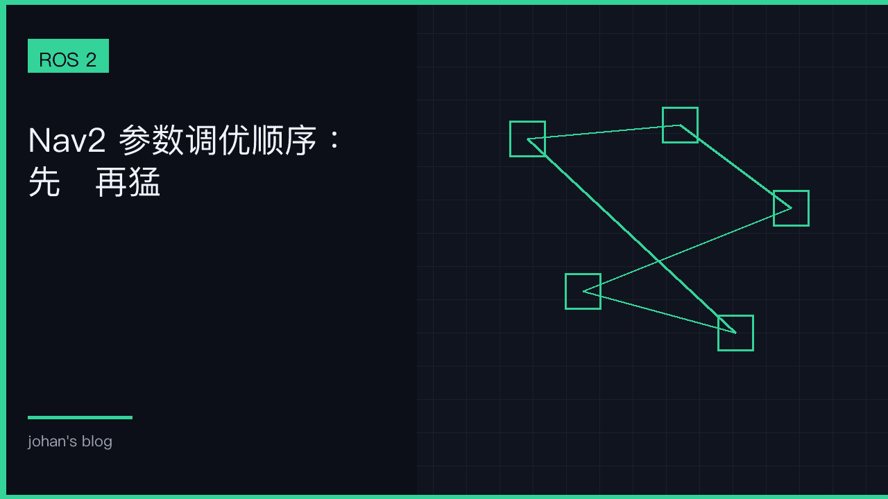 Nav2 调参：因果顺序比旋钮百科重要