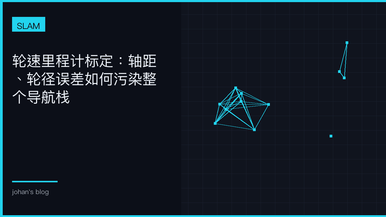 轮速里程计标定：轴距、轮径误差如何污染整个导航栈